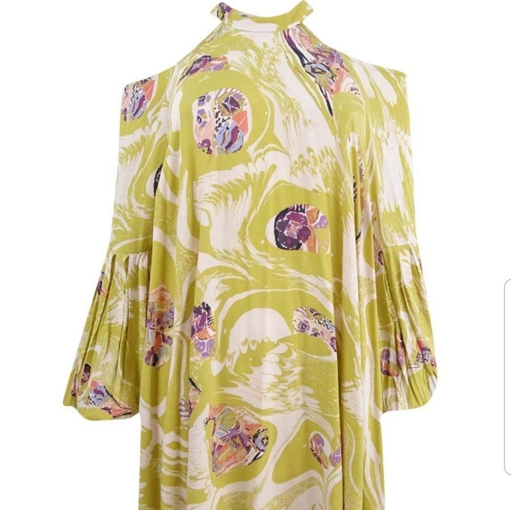 Free People  "Drift Away " Cold shoulder tunic